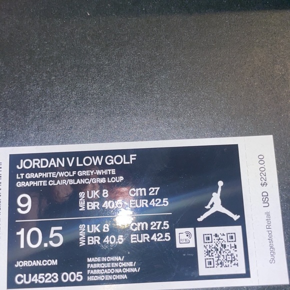 Jordan V Low Golf - Picture 4 of 5